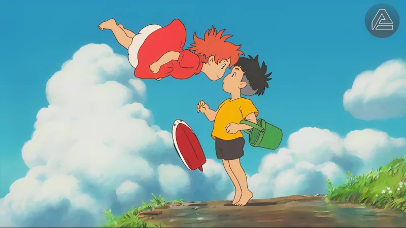 Ponyo sur la falaise Film Image